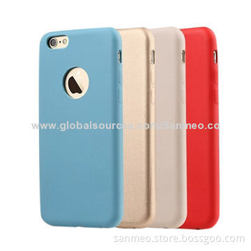 TPU Case for iPhone 6 Ultra-thin Perfect Fit, High Permeability, Colors are Bright and Fashion